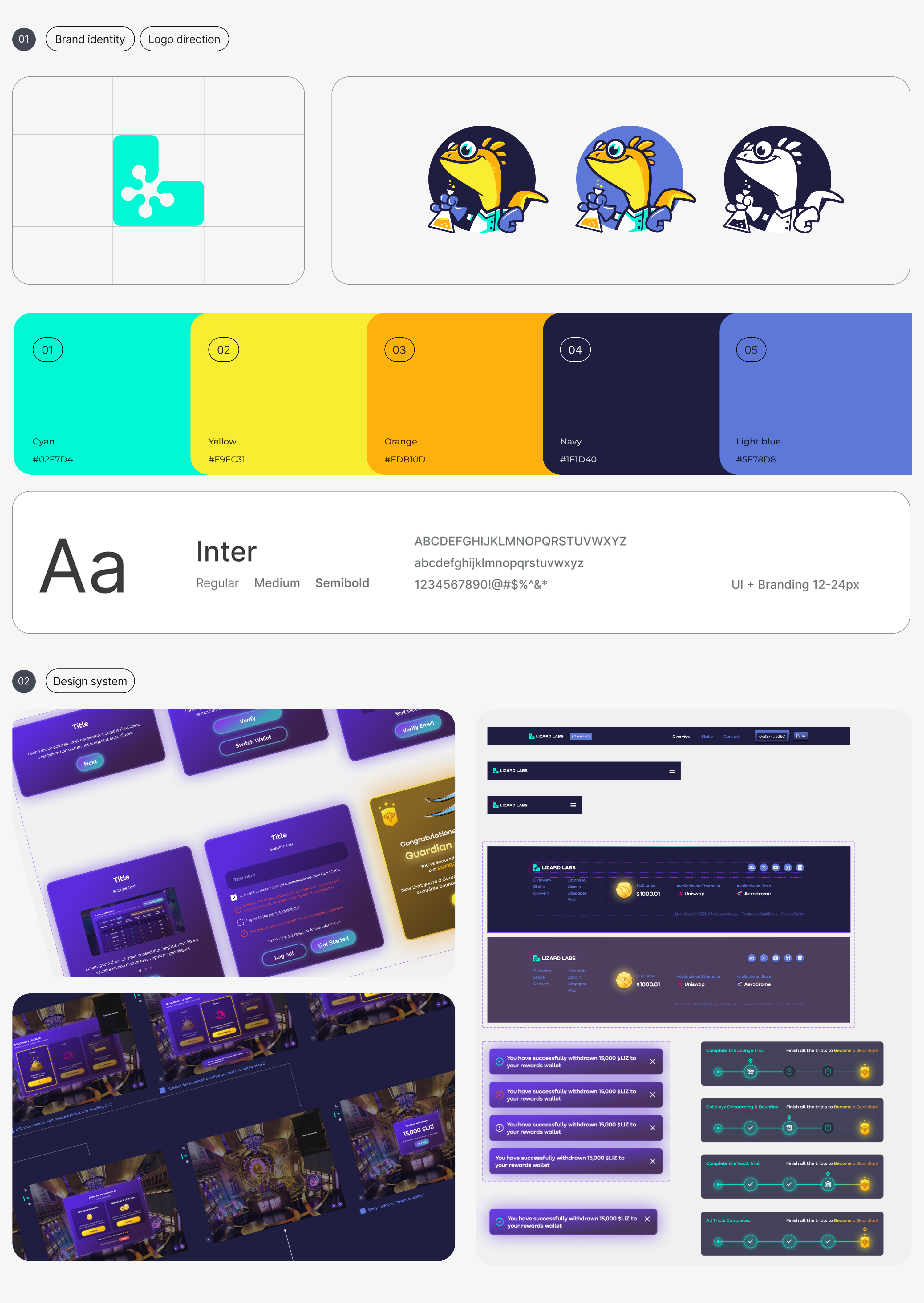 Lizard Lounge DAO — artwork & UI