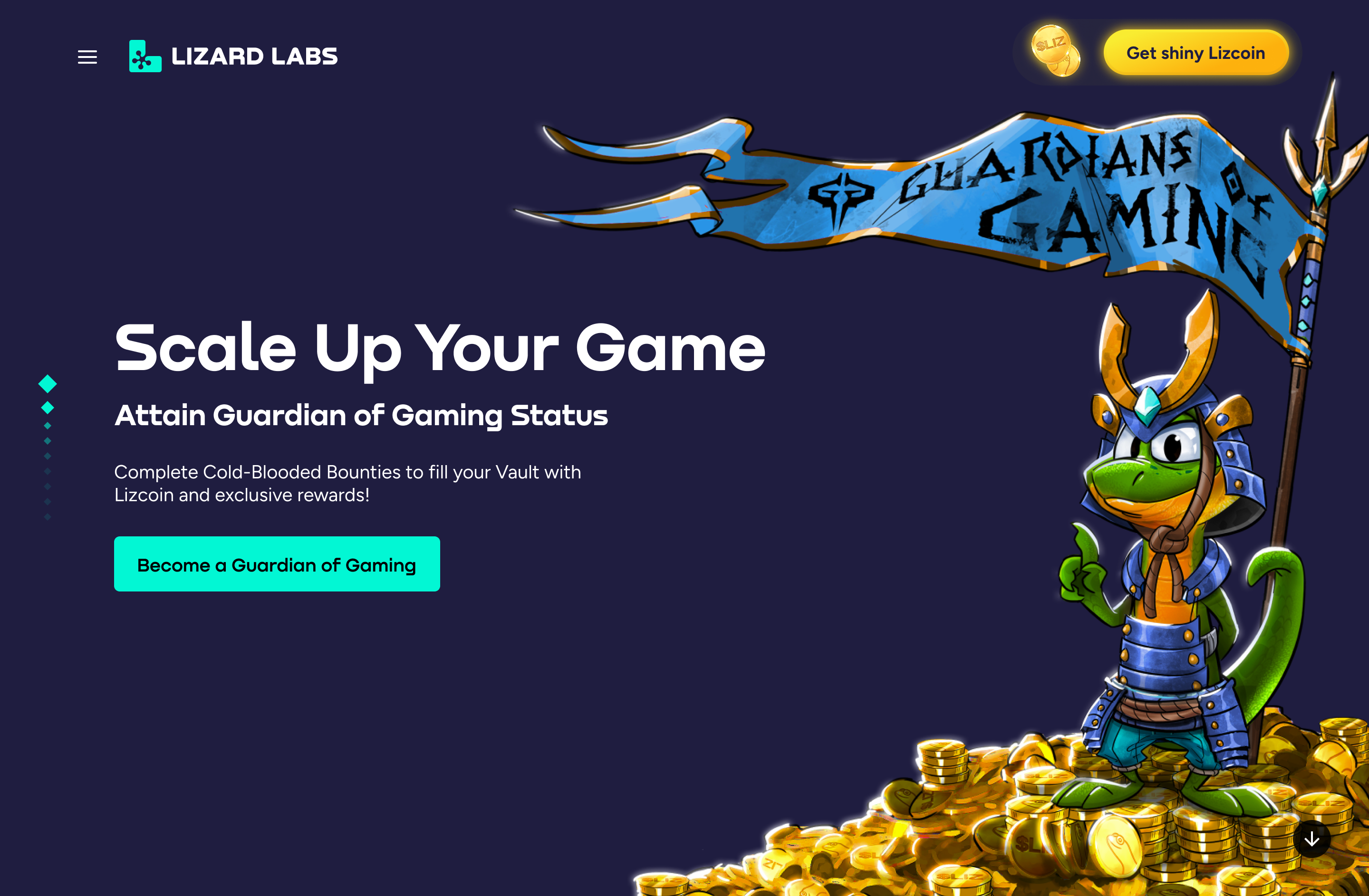 Lizard Labs product screen