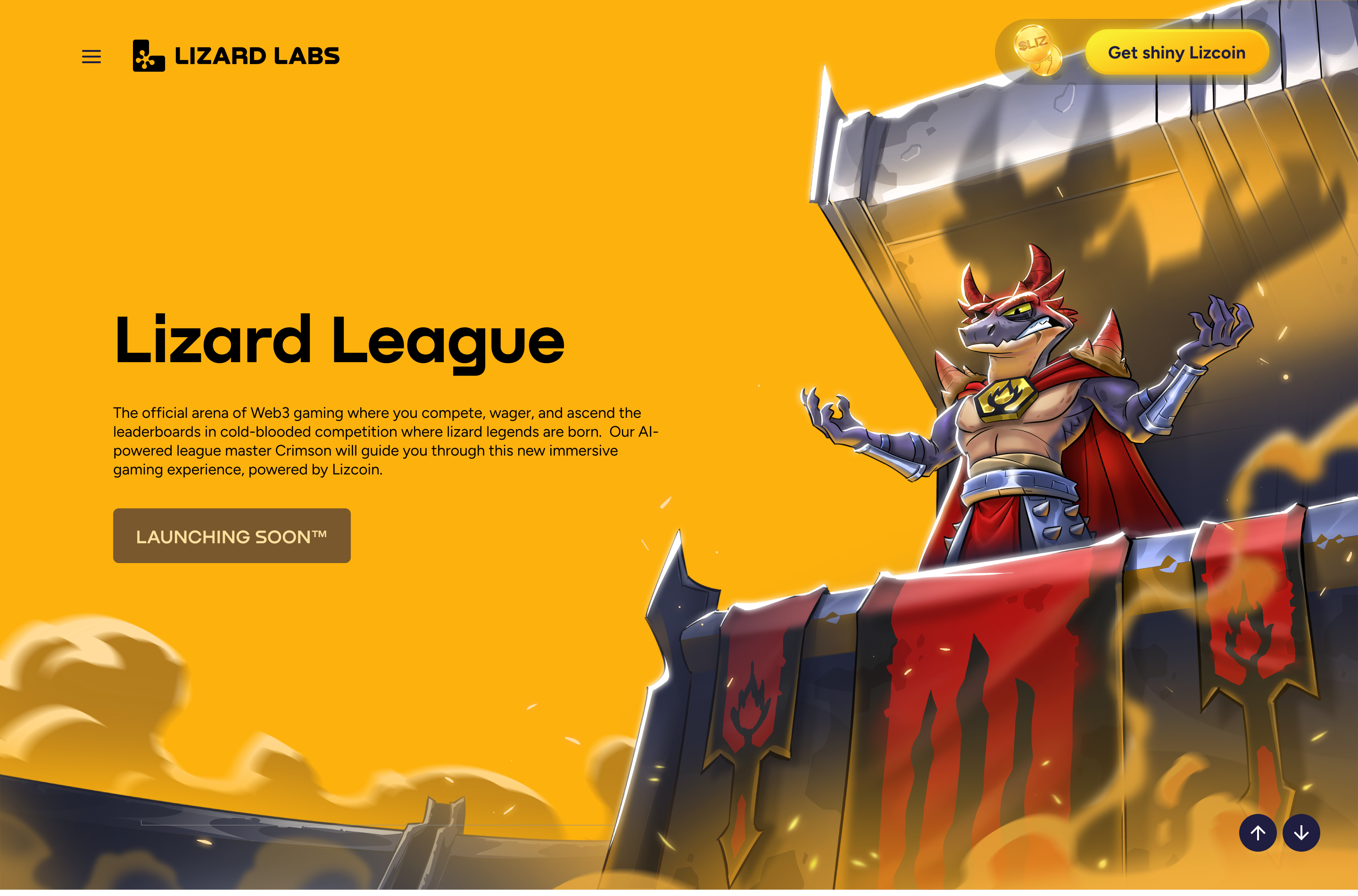 Lizard Lounge DAO — artwork & UI