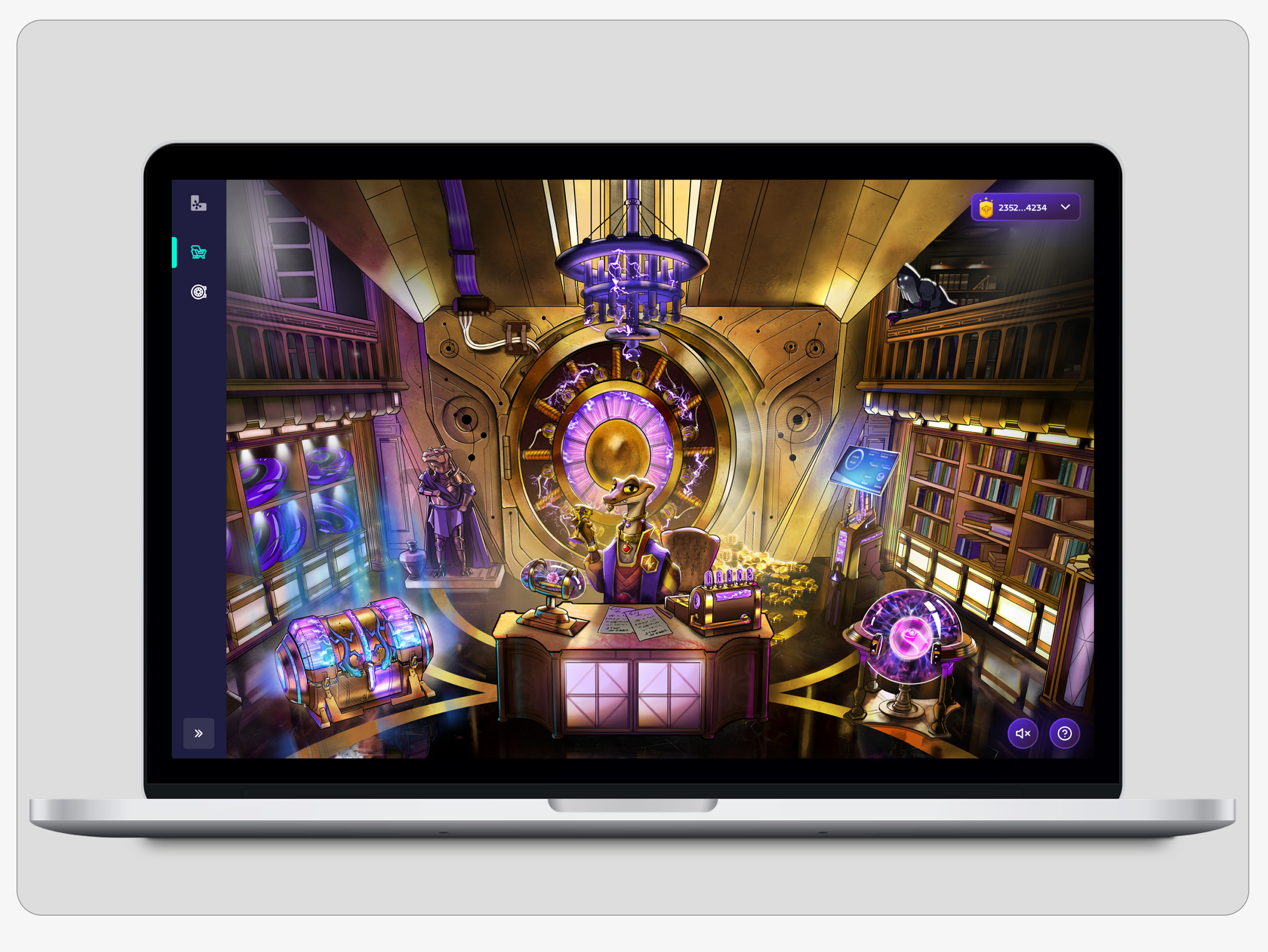 Lizard Lounge DAO — artwork & UI