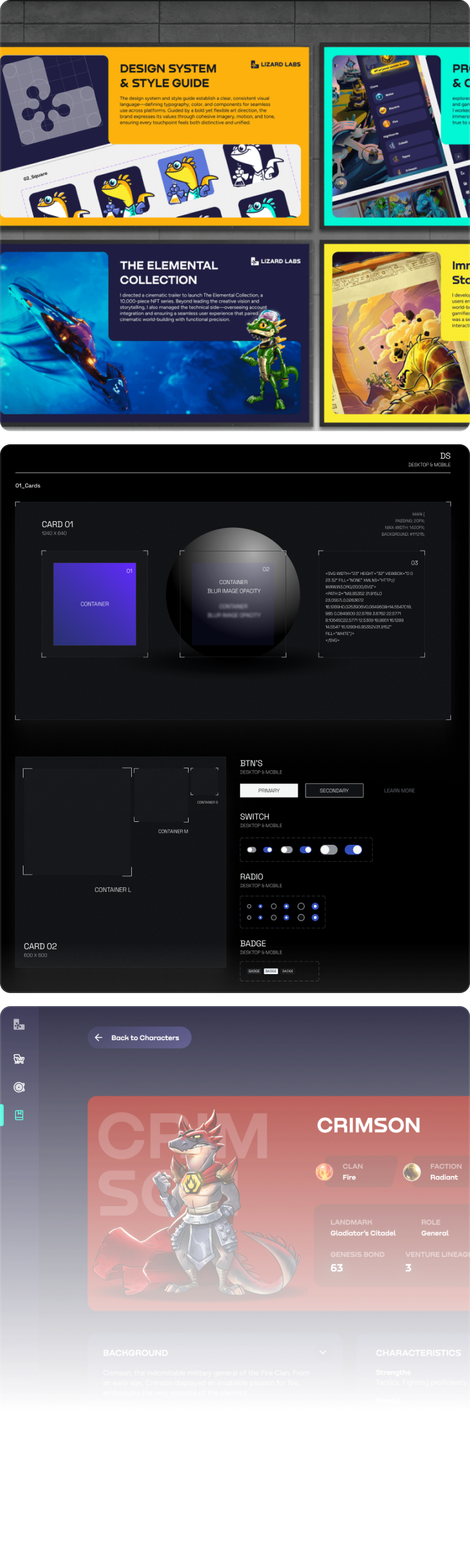 Lizcoin ($LIZ) — full design system