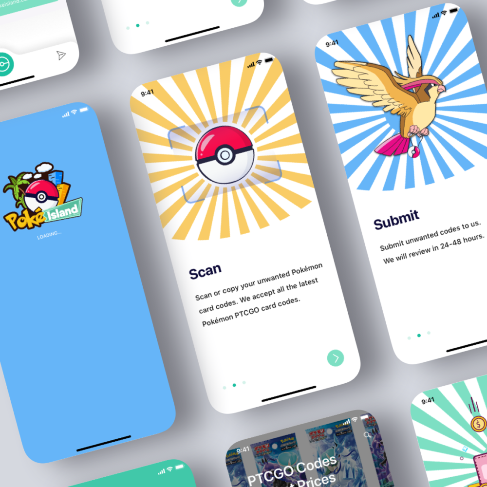 PokéIsland — Pokémon NFT Collector app